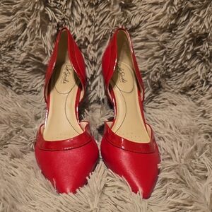 Life Stride Red Women's Heels